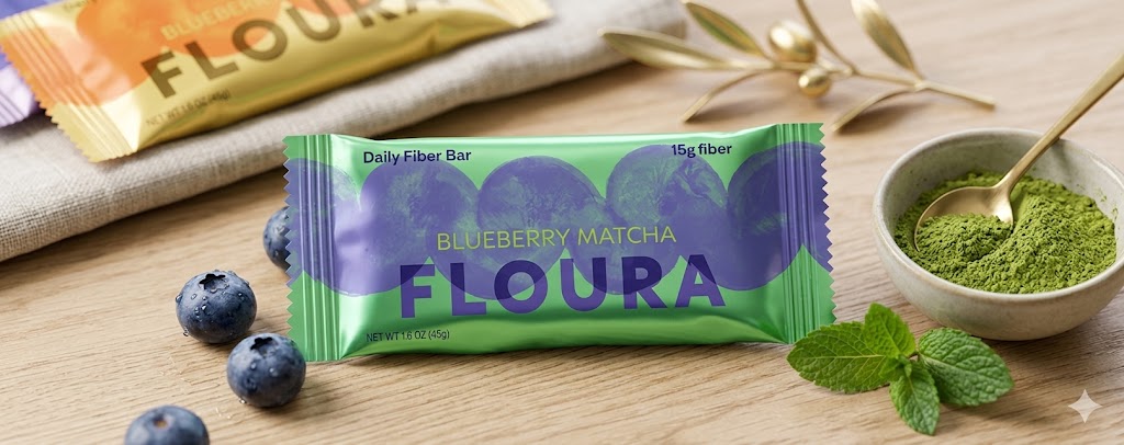 Organic energy bar ingredients — whole nuts, fruits, and natural fibers